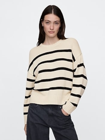 100% Cotton Relaxed Sweater
