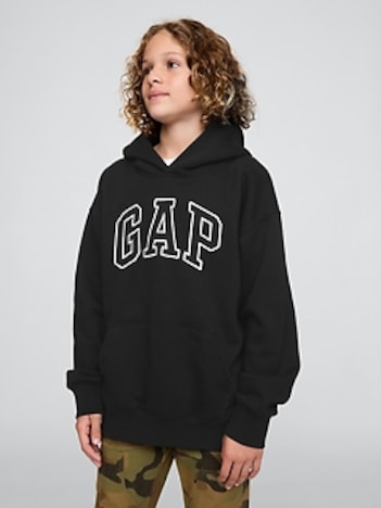 Kids VintageSoft  Logo Hoodie
