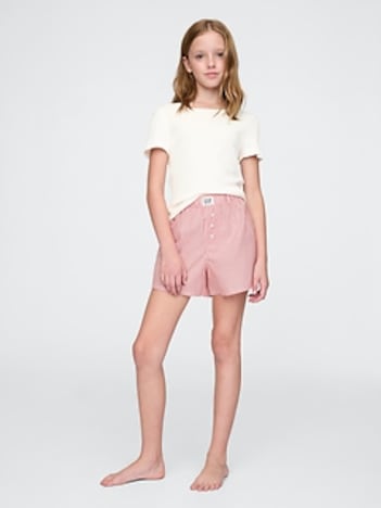 Kids Recycled PJ Boxer Shorts