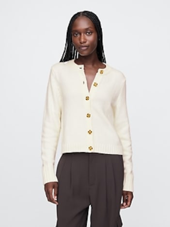 CashSoft Cropped Cardigan