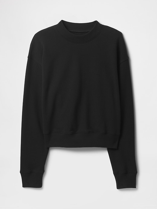 Image number 4 showing, Heavyweight French Terry Crop Sweatshirt