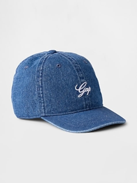Kids Denim Gap Logo Baseball Hat