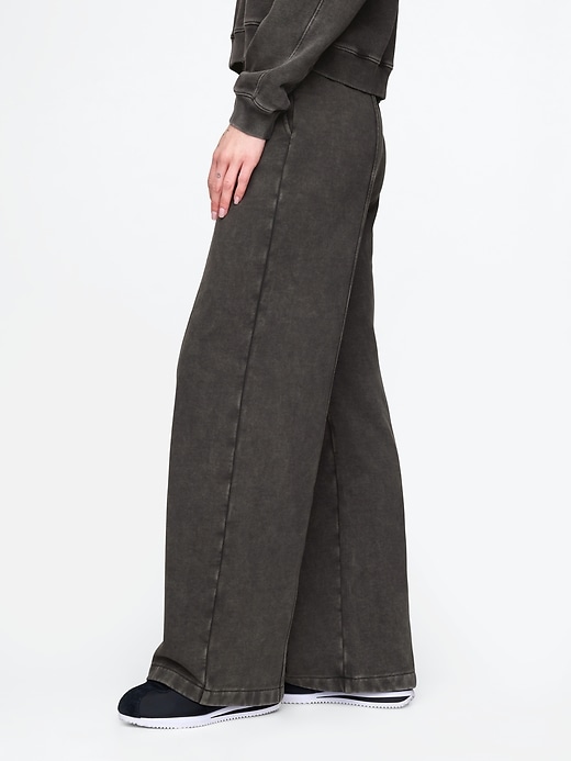 Image number 3 showing, Heavyweight French Terry Seamed Straight Sweatpants