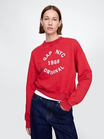 Heavyweight French Terry Crop Sweatshirt