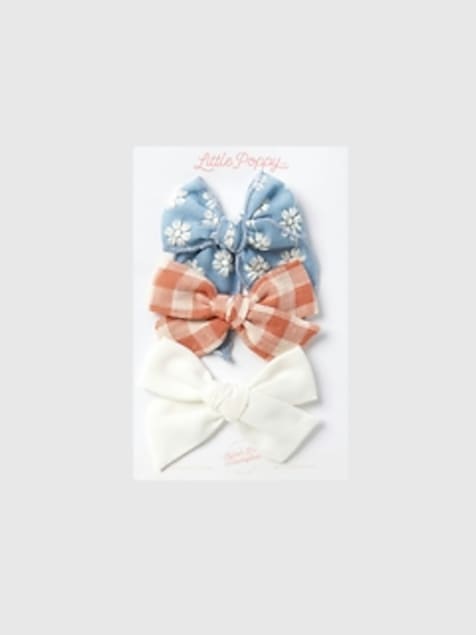 The Aria Bow Clip Set