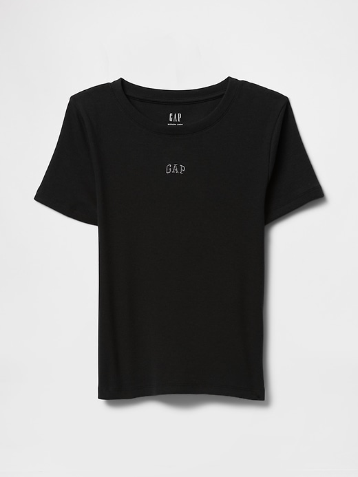 Image number 5 showing, Modern Logo Crop T-Shirt