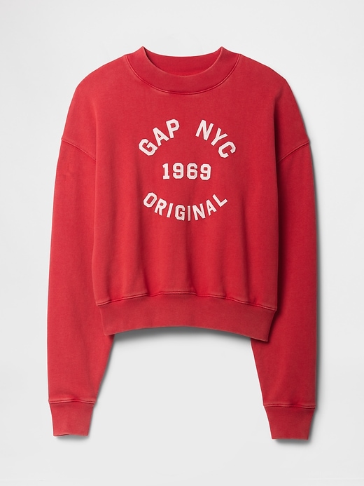 Image number 4 showing, Heavyweight French Terry Crop Sweatshirt