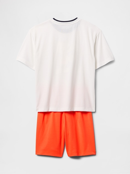 Image number 2 showing, Gap × Disney Kids Recycled PJ Short Set