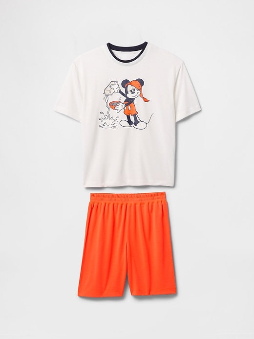 Image number 1 showing, Gap × Disney Kids Recycled PJ Short Set