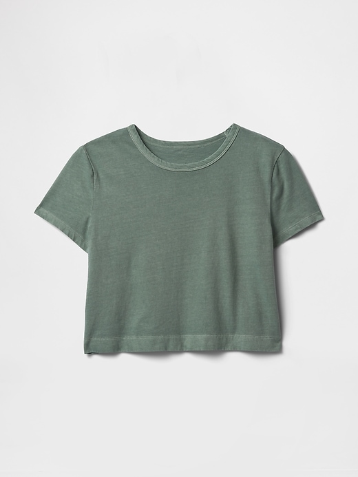 Image number 5 showing, Organic Cotton VintageSoft Crop T-Shirt