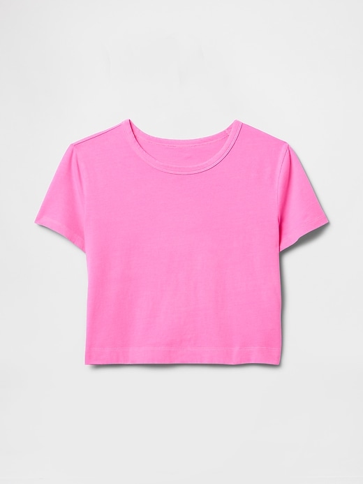 Image number 4 showing, Organic Cotton VintageSoft Crop T-Shirt