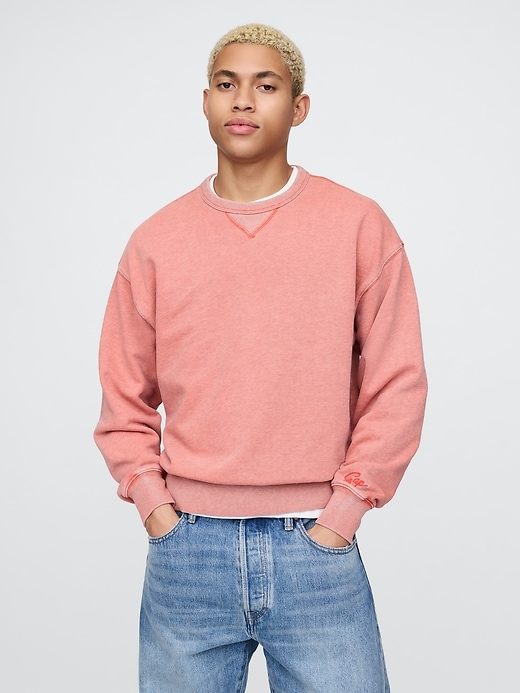 Image number 1 showing, Heavyweight French Terry Oversized Sweatshirt