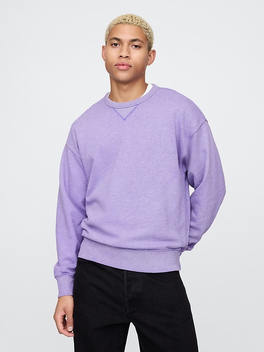 Image number 1 showing, Heavyweight French Terry Oversized Sweatshirt