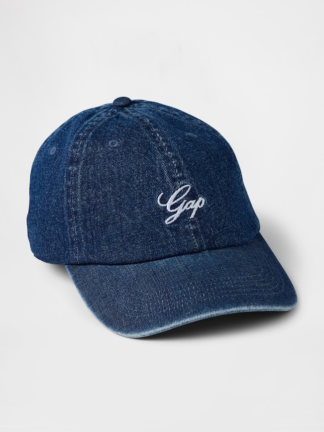Gap Americana Logo Denim Baseball Hat