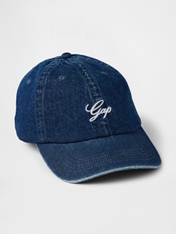 Gap Americana Logo Denim Baseball Hat