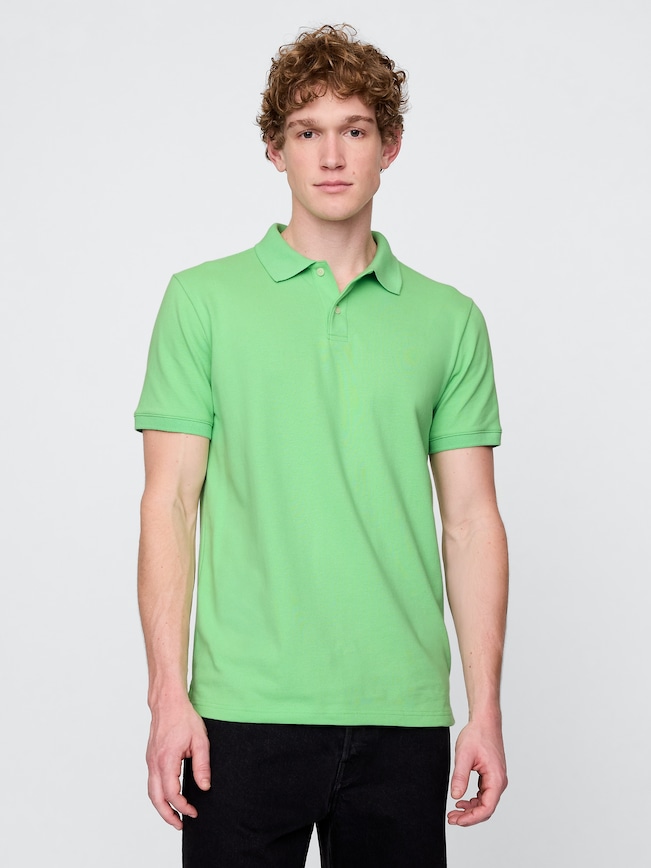 Pique Polo Shirt