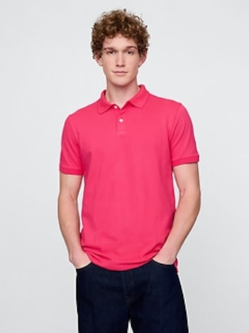 Pique Polo Shirt
