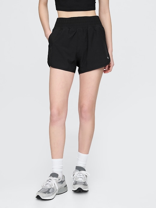 View large product image 2 of 40. GapFit High Rise Running Shorts