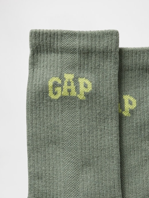 Image number 2 showing, Gap Logo Athletic Crew Socks