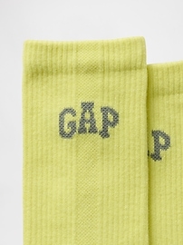 Image number 2 showing, Gap Logo Athletic Crew Socks