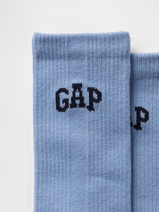 Image number 2 showing, Gap Logo Athletic Crew Socks