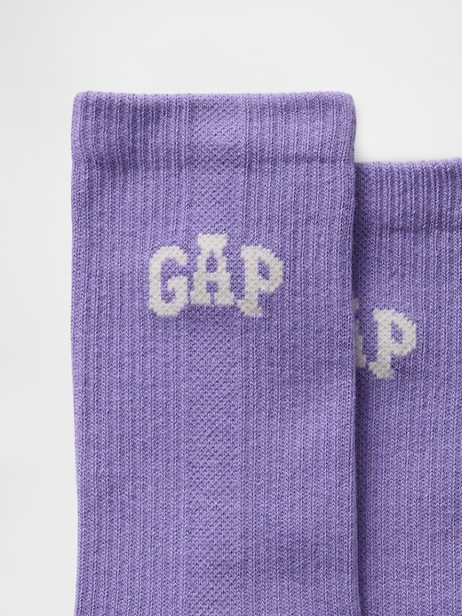 Image number 2 showing, Gap Logo Athletic Crew Socks