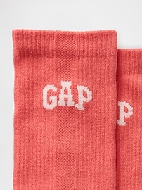 Image number 2 showing, Gap Logo Athletic Crew Socks