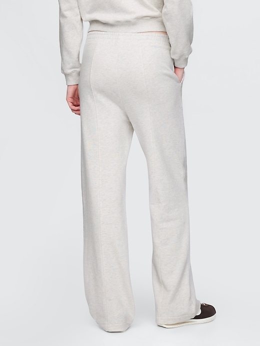 Image number 4 showing, Heavyweight French Terry Seamed Straight Sweatpants