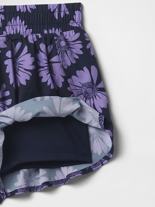 Image number 5 showing, Kids Quick-Dry Butterfly-Hem Run Shorts