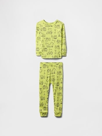 Baby & Toddler Organic Brushed Cotton PJ Set