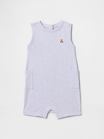 Baby Organic Cotton Shorty One-Piece