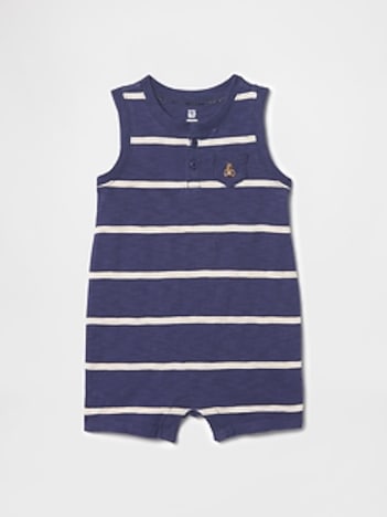 Baby Organic Cotton Shorty One-Piece