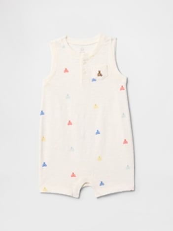 Baby Organic Cotton Shorty One-Piece