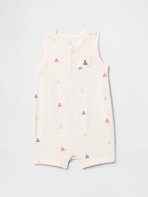 Baby Organic Cotton Shorty One-Piece