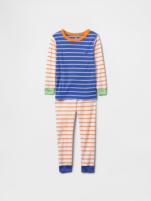 Image number 1 showing, Baby & Toddler Organic Brushed Cotton PJ Set