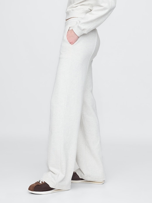 Image number 3 showing, Heavyweight French Terry Seamed Straight Sweatpants