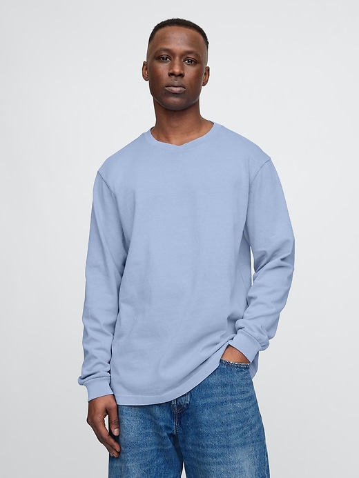 Image number 1 showing, Heavyweight Crewneck T-Shirt