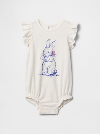 Baby Peter Rabbit™ Organic Cotton Bubble Shorty