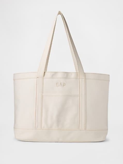 Gap Denim Logo Tote Bag