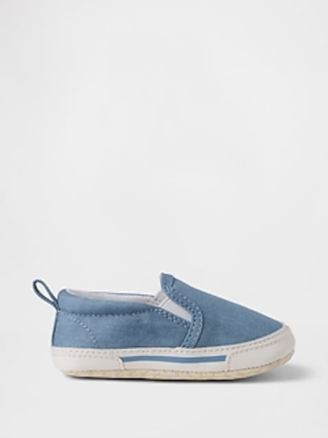 Baby Denim Slip-On Shoes