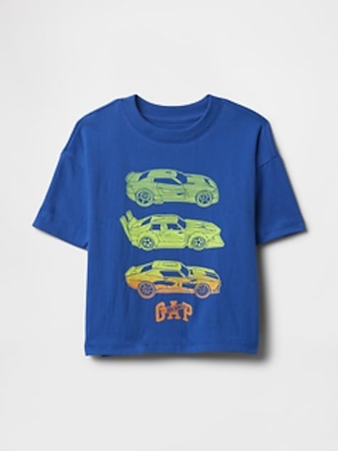 Baby & Toddler Oversized Hot Wheels Graphic T-Shirt