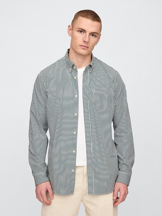 Image number 1 showing, Organic Cotton Poplin Classic Shirt