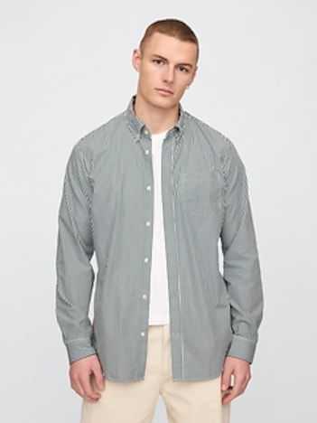Organic Cotton Poplin Classic Shirt