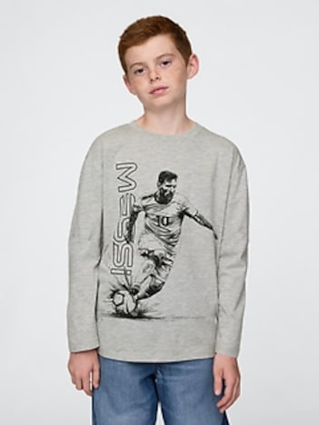 Kids Messi Graphic T-Shirt