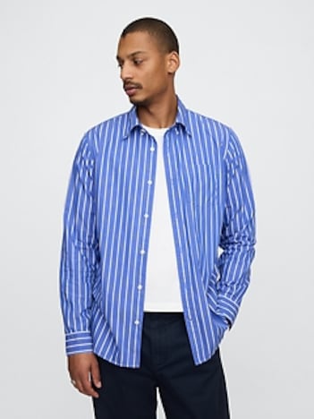 Organic Cotton Poplin Classic Shirt