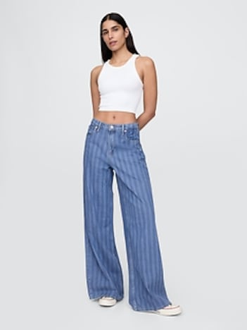 Mid Rise UltraSoft Baggy Jeans