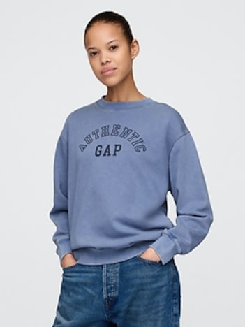 VintageSoft Gap Logo Tunic Sweatshirt