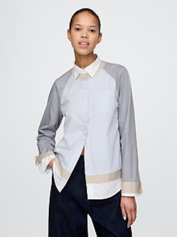 Gap × HFR Layered-Hem Shirt by Richfresh