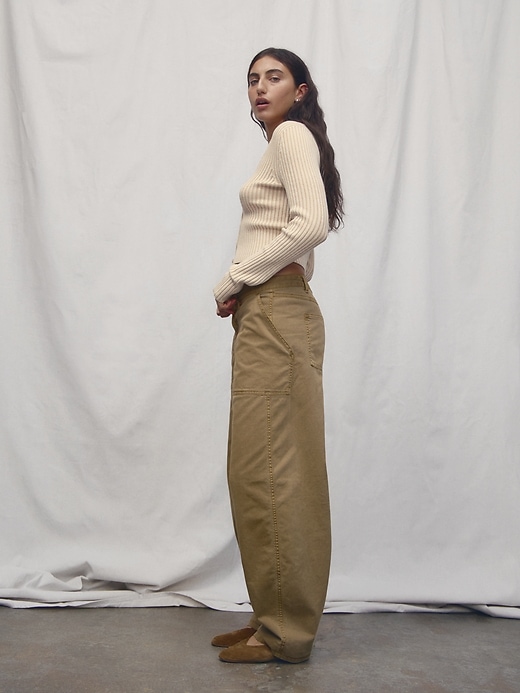 Image number 6 showing, Plaited Rib Crop Cardigan