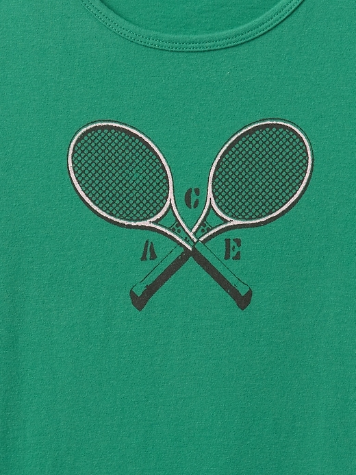 Image number 4 showing, Crop Graphic T-Shirt